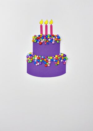 Fun Purple Cake