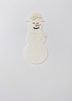 Textured Snow Lady