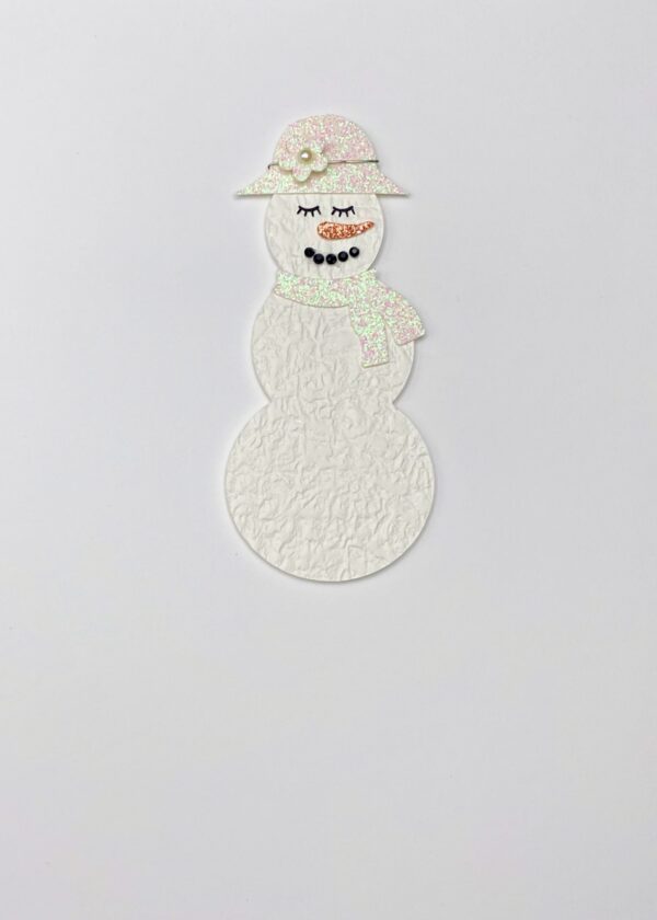 Textured Snow Lady